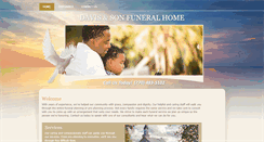 Desktop Screenshot of davisandsonfuneralhome.com